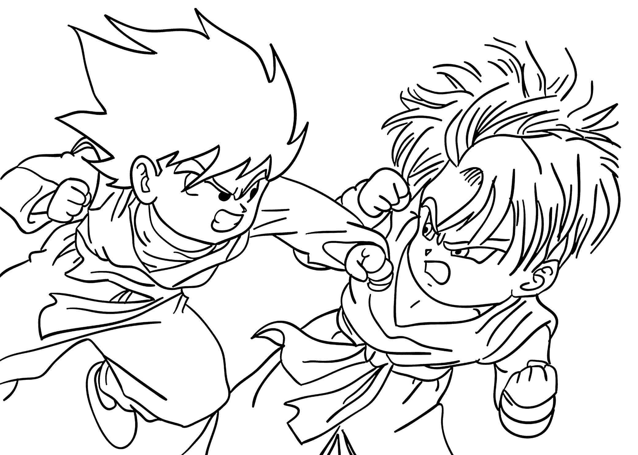 Dragonball Z Coloring Pages (17 Pictures) - Colorine.net | 22909