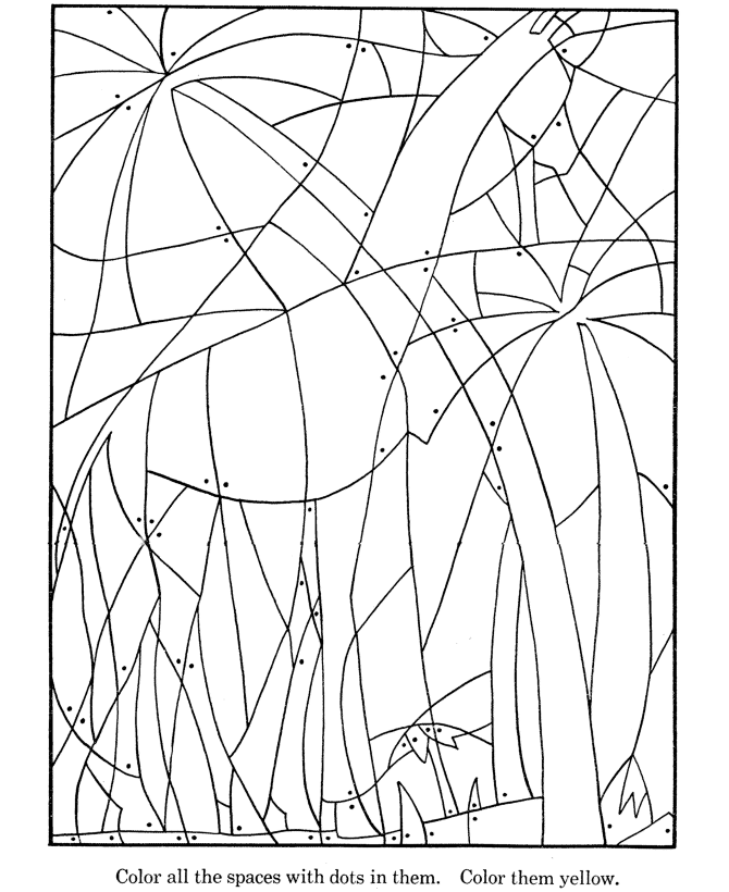 Hidden Picture Coloring Page | Fill in the colors to find hidden Giraffe  drawing and coloring pages Kids Activity sheet | HonkingDonkey