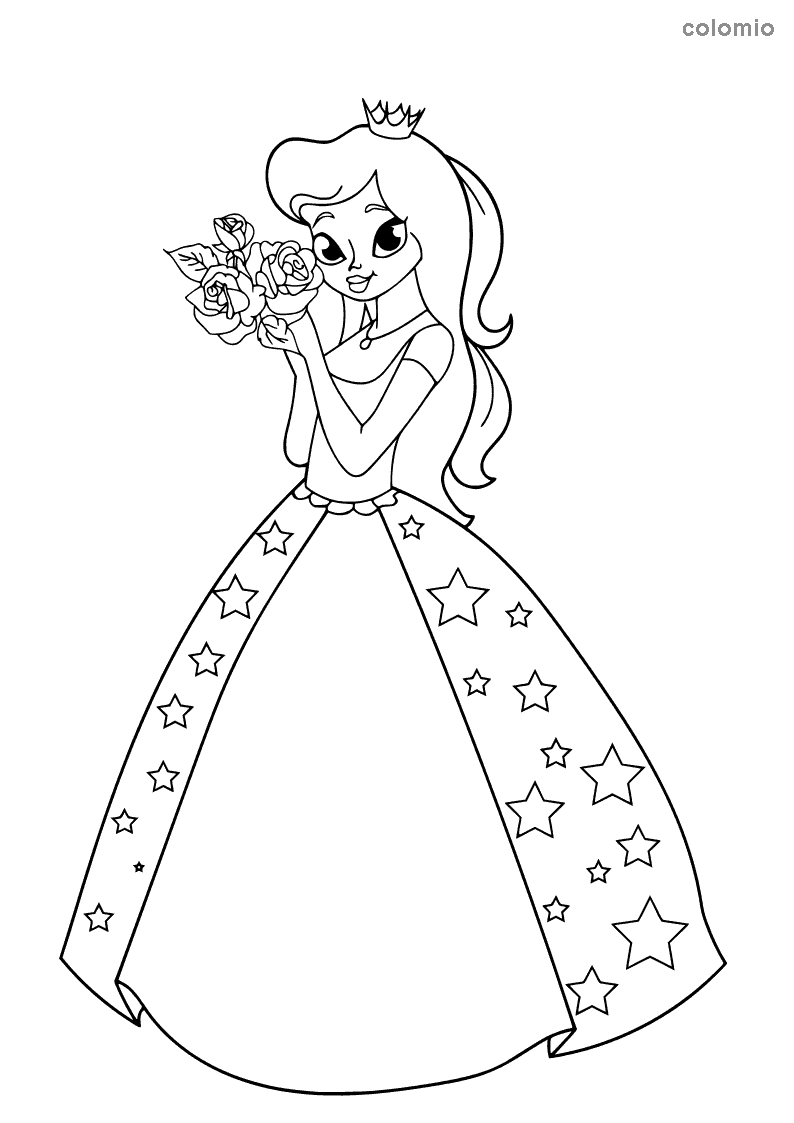 print-download-princess-coloring-pages-support-the-child-s-activity