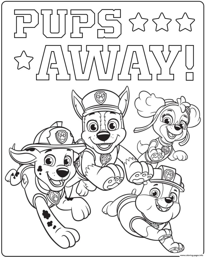 Of The Best Ideas For Mighty Pups Coloring Paw Patrol All Writing Skills  Worksheets Mm Paw Patrol Coloring Pages All Pups Coloring fun math  multiplication worksheets 7th grade math questions and answers