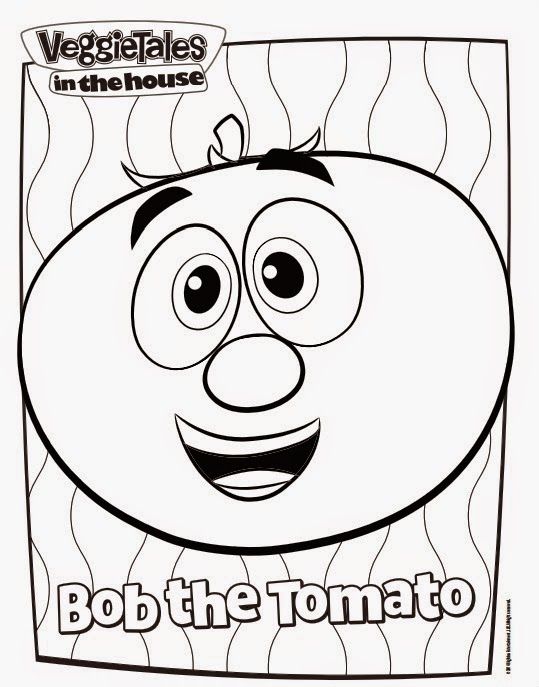 One Savvy Mom ™ | NYC Area Mom Blog: 7 Free Printable VeggieTales In The  House Coloring Pages + Clips From The… | Veggietales, Coloring pages, House colouring  pages
