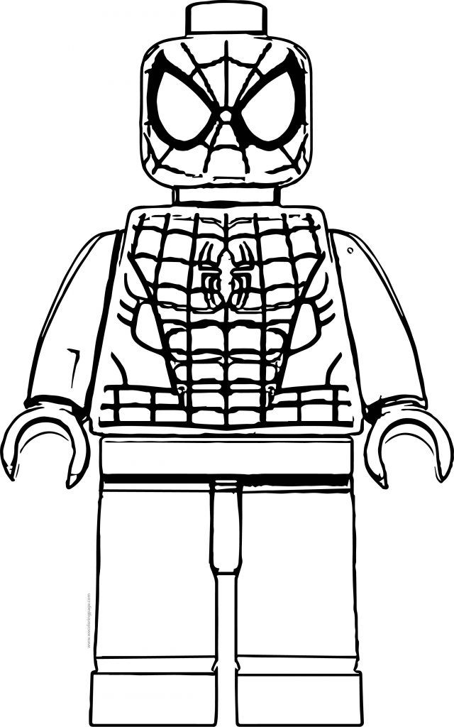 coloring.rocks! | Lego coloring pages, Spiderman coloring, Lego coloring