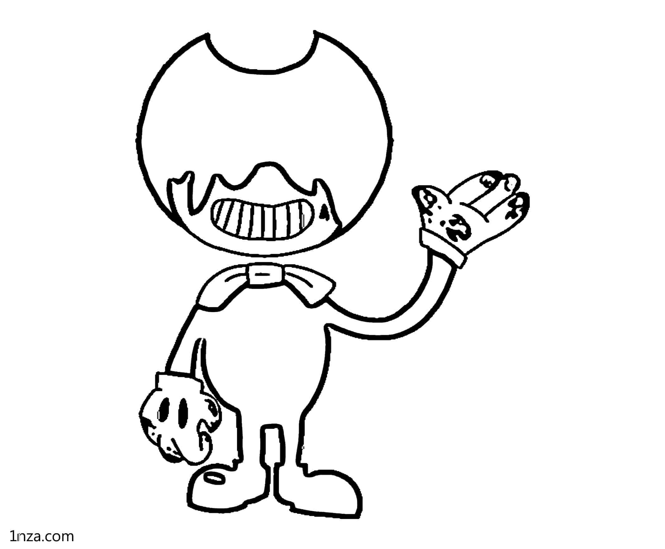Bendy And The Ink Machine Coloring Pages   Coloring Home