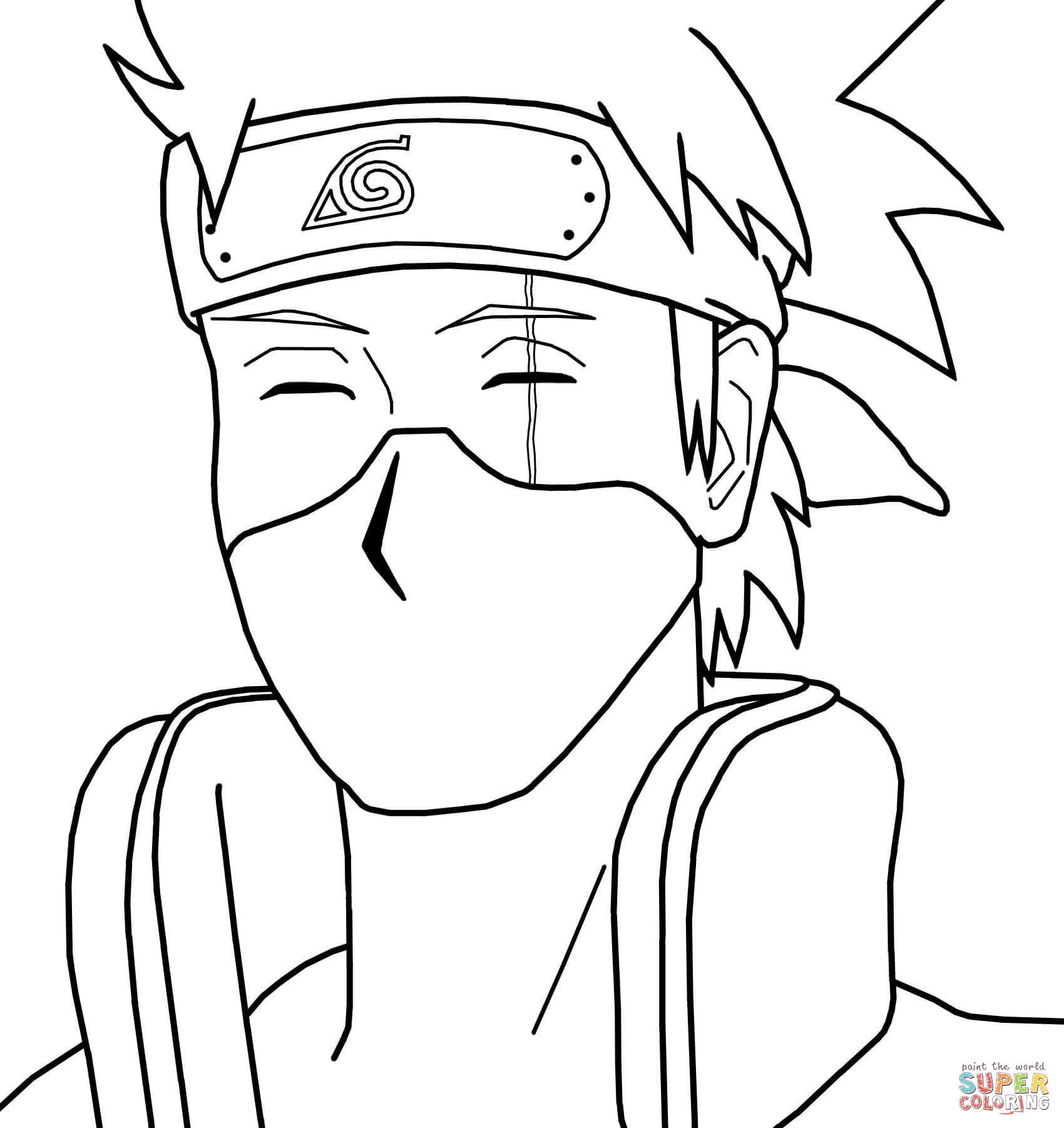 Top 11 First-rate Kakashi And Naruto Coloring Pages ...