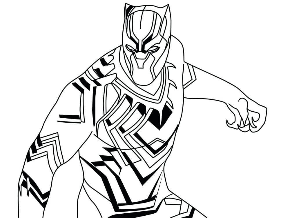 Black Panther Coloring Pages Best Coloring Pages For Kids Coloring Home