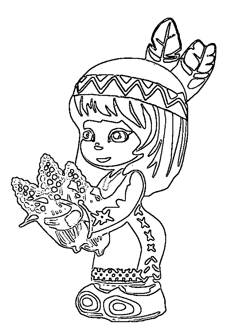 Thanksgiving Native American Coloring Pages - Coloring Home