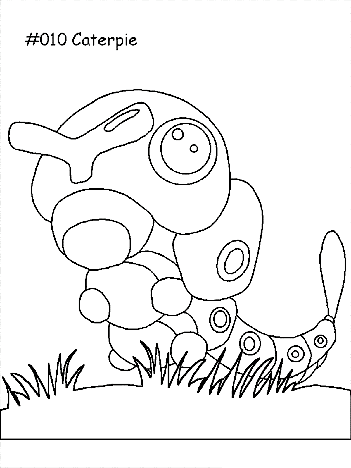 Caterpie Pokemon Coloring Pages | Dolphin coloring pages, Pokemon coloring  pages, Coloring pages