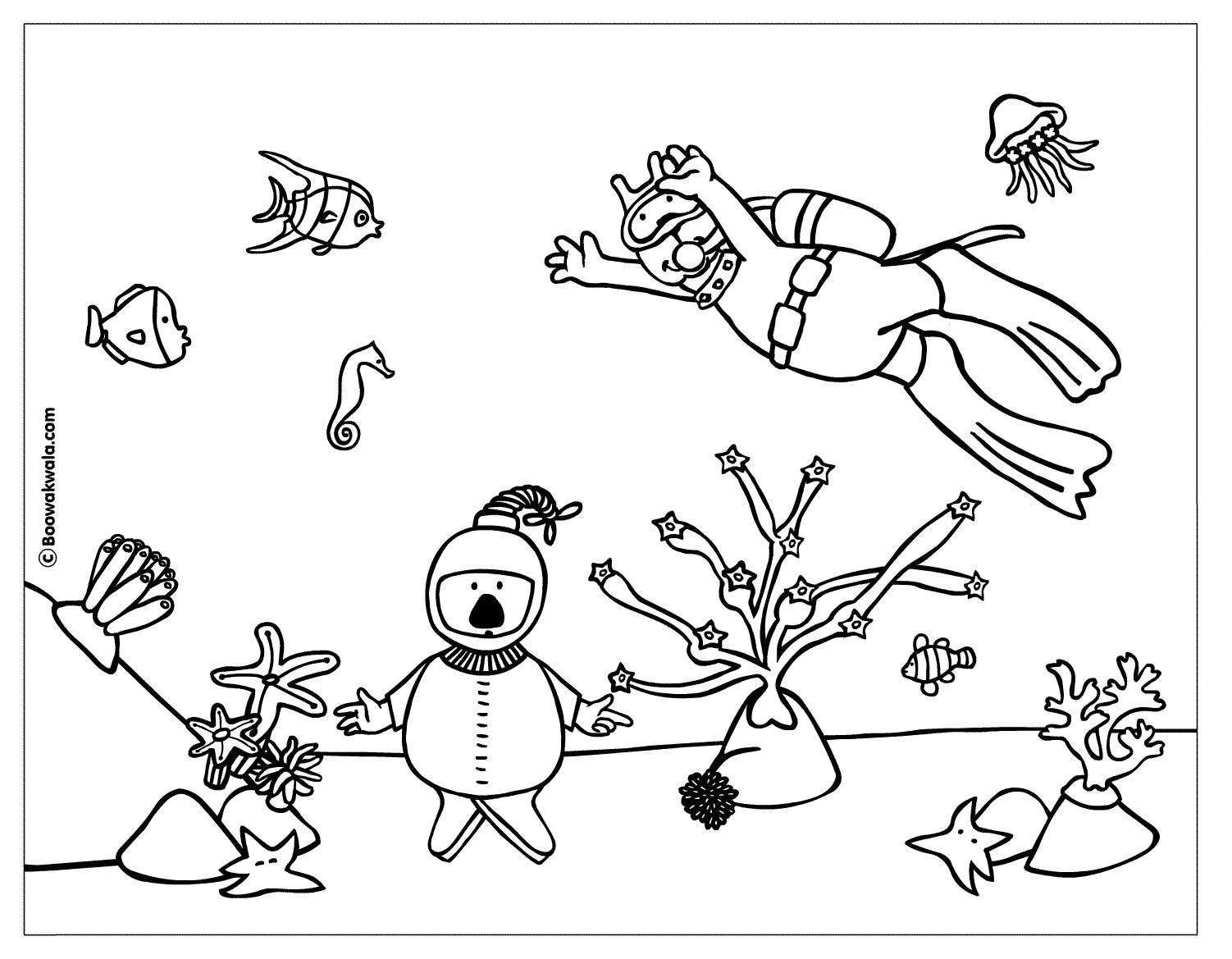 Coral Reef Coloring Pages (18 Pictures) - Colorine.net | 15333