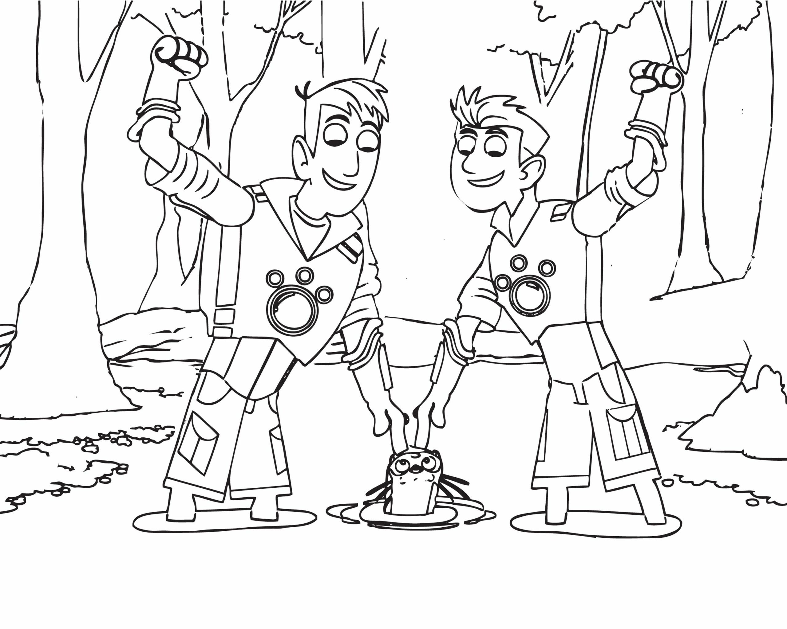 Wild Kratts Coloring Pages Pdf Free ...