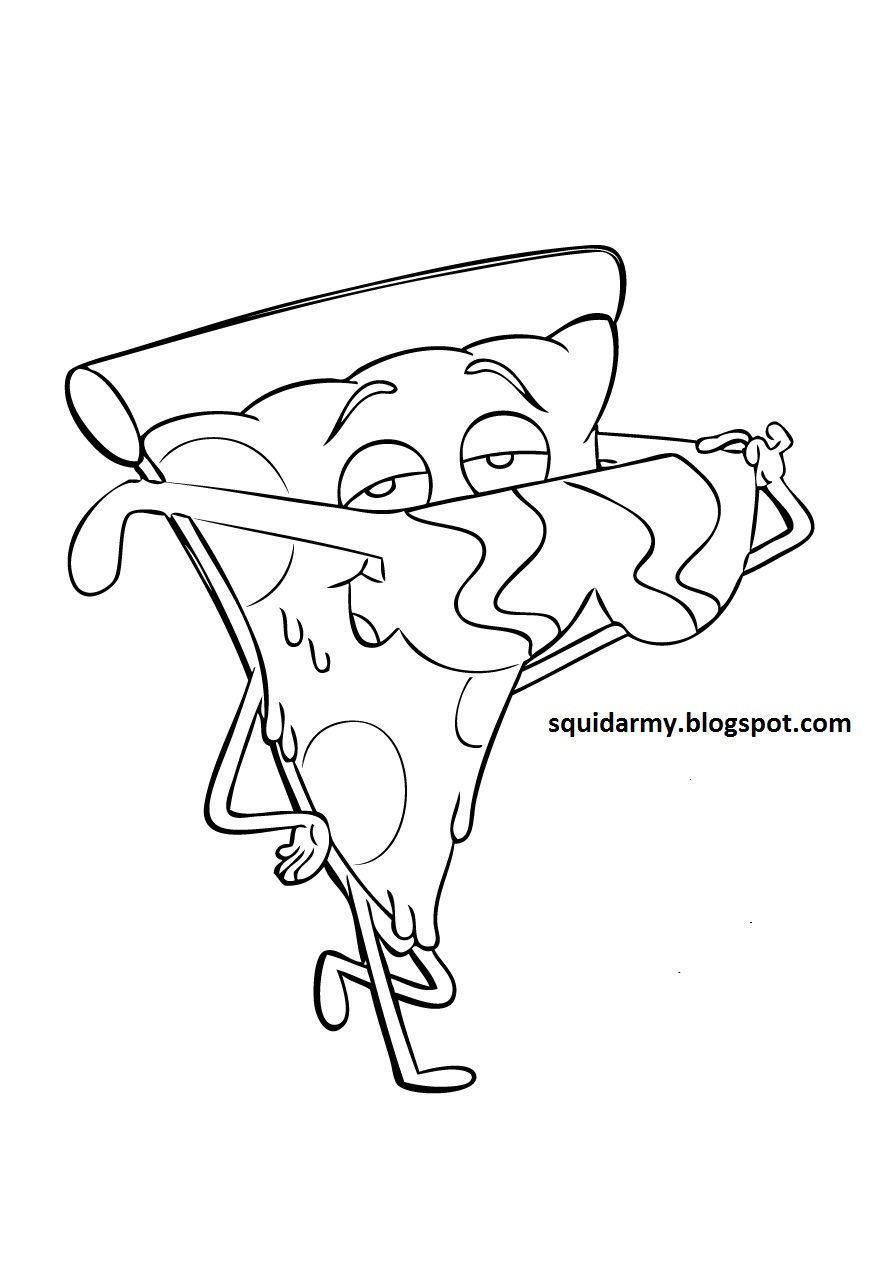 Uncle Grandpa Pizza Steve Coloring ...