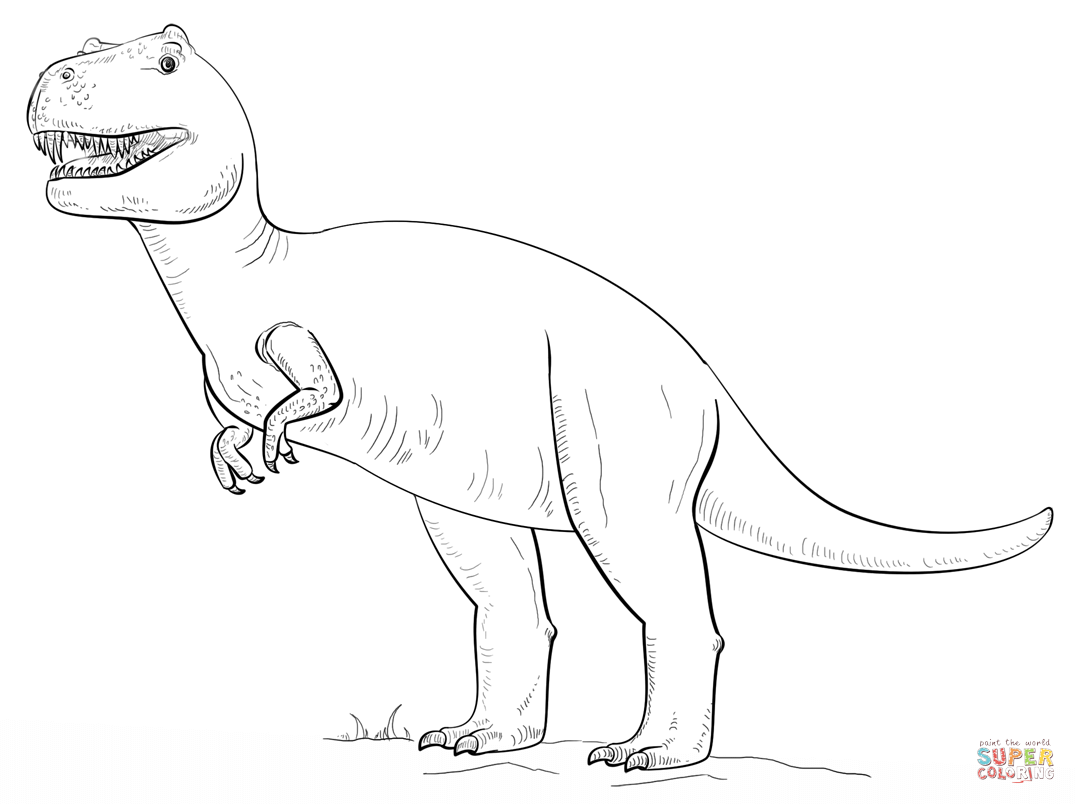 Tyrannosaurus, T. Rex coloring pages | Free Coloring Pages