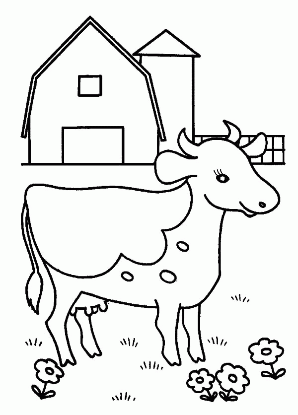 dairy coloring page coloring home