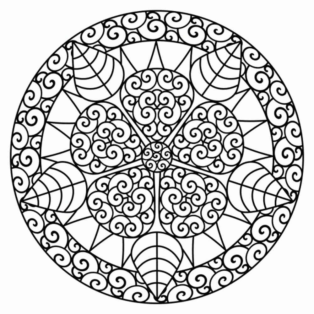 Free Printable Geometric Design Coloring Pages - Coloring Home