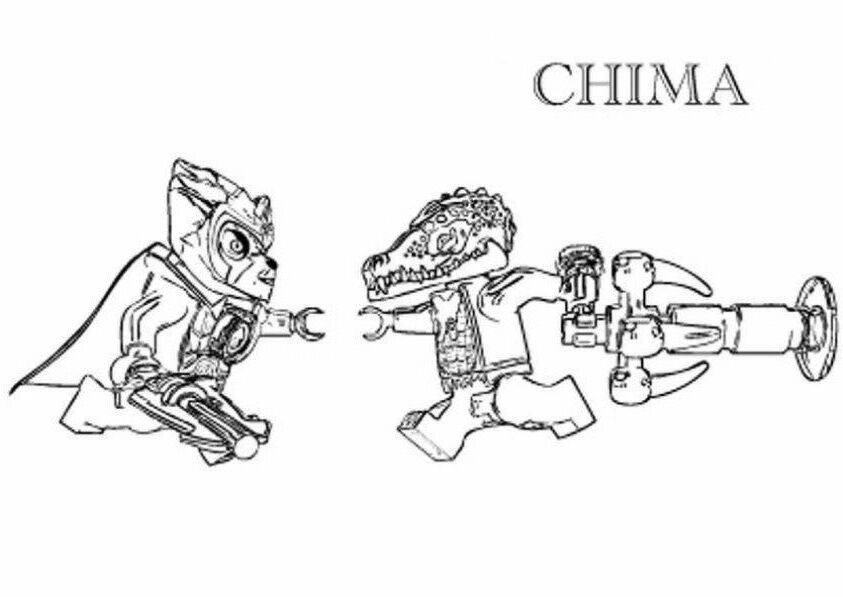 Coloring Page Of Lego Chima - Coloring Home