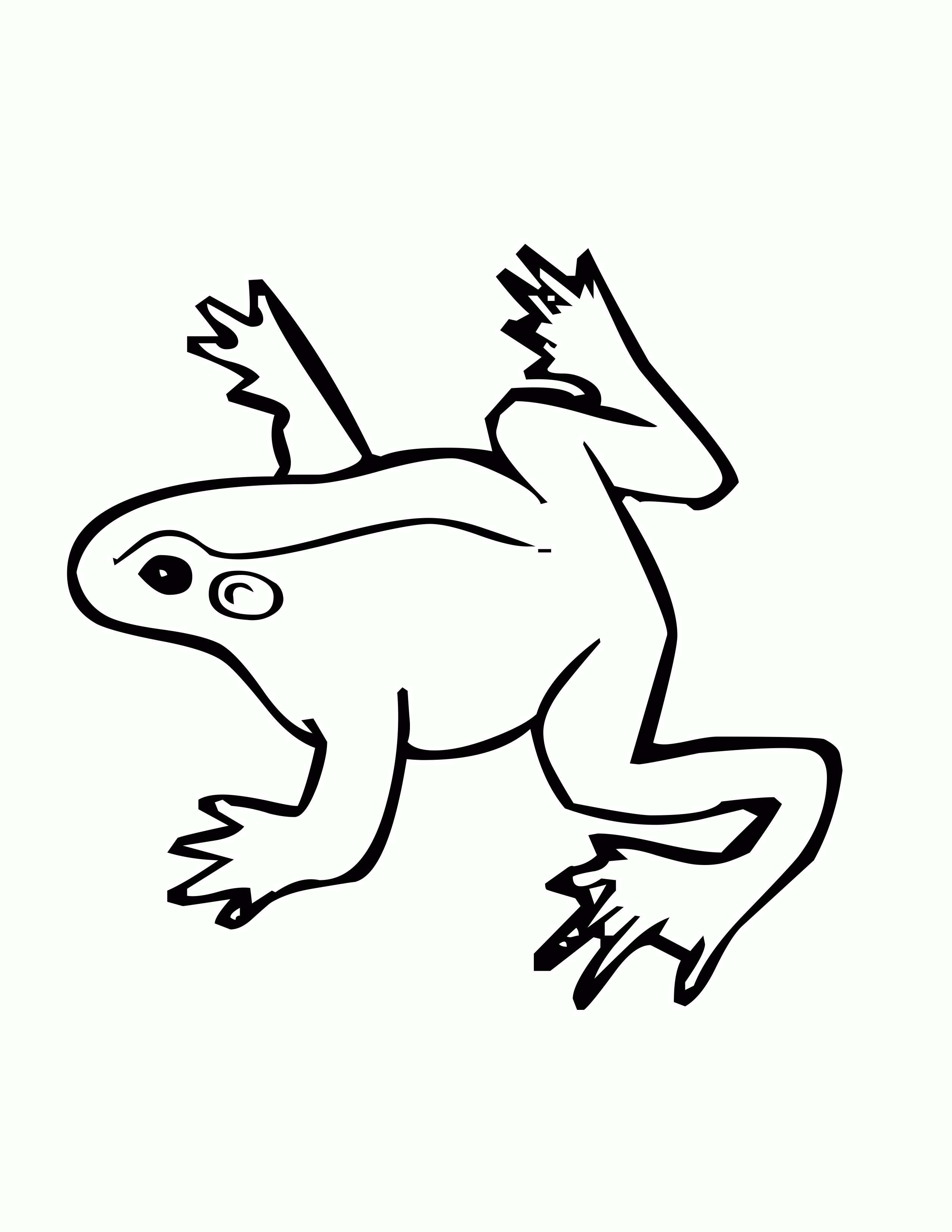 Free Frog Coloring Pages   Coloring Home
