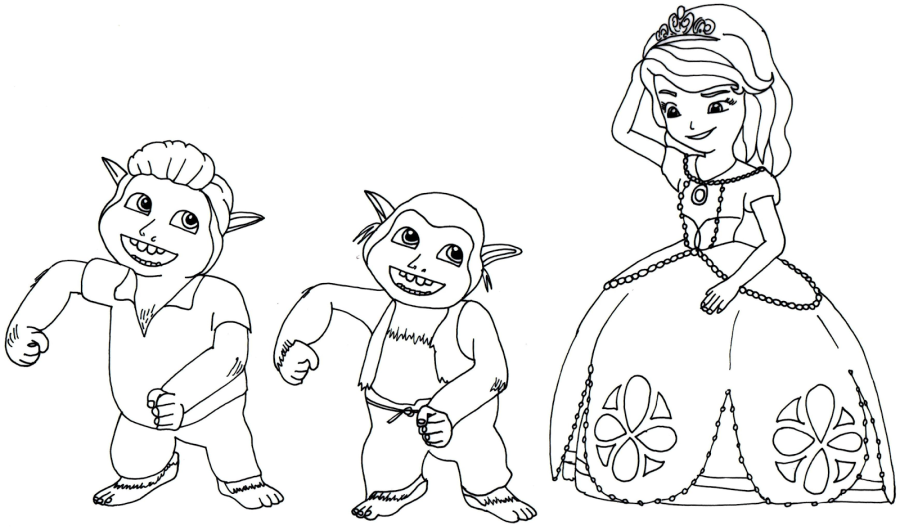 Sofia The First Printable Coloring Pages - Coloring Home