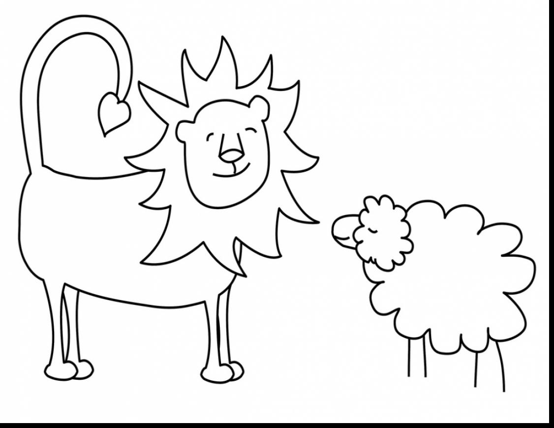 fabulous lamb| Coloring Pages for Kids with lamb coloring ...