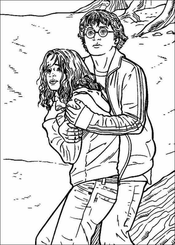 Hermione Granger Coloring Pages - Coloring Home
