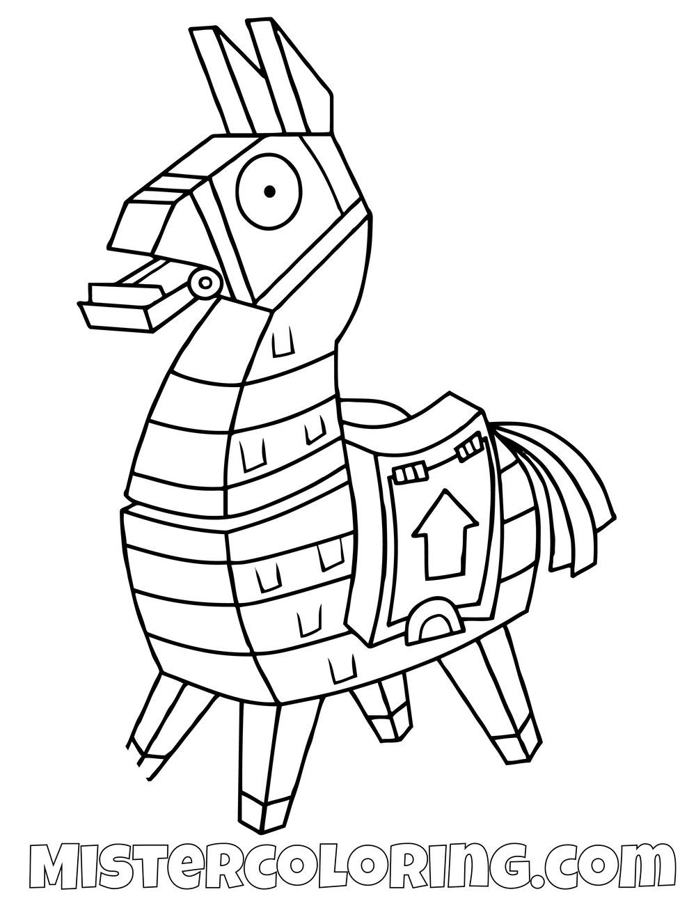 Lama Coloring Pages - Coloring Home