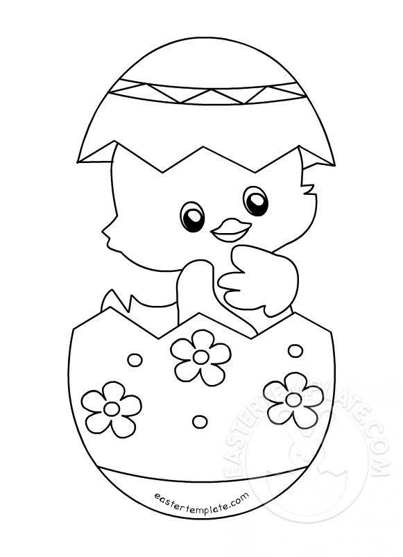 33 Easter Chick Coloring Pages - Free Printable Coloring Pages