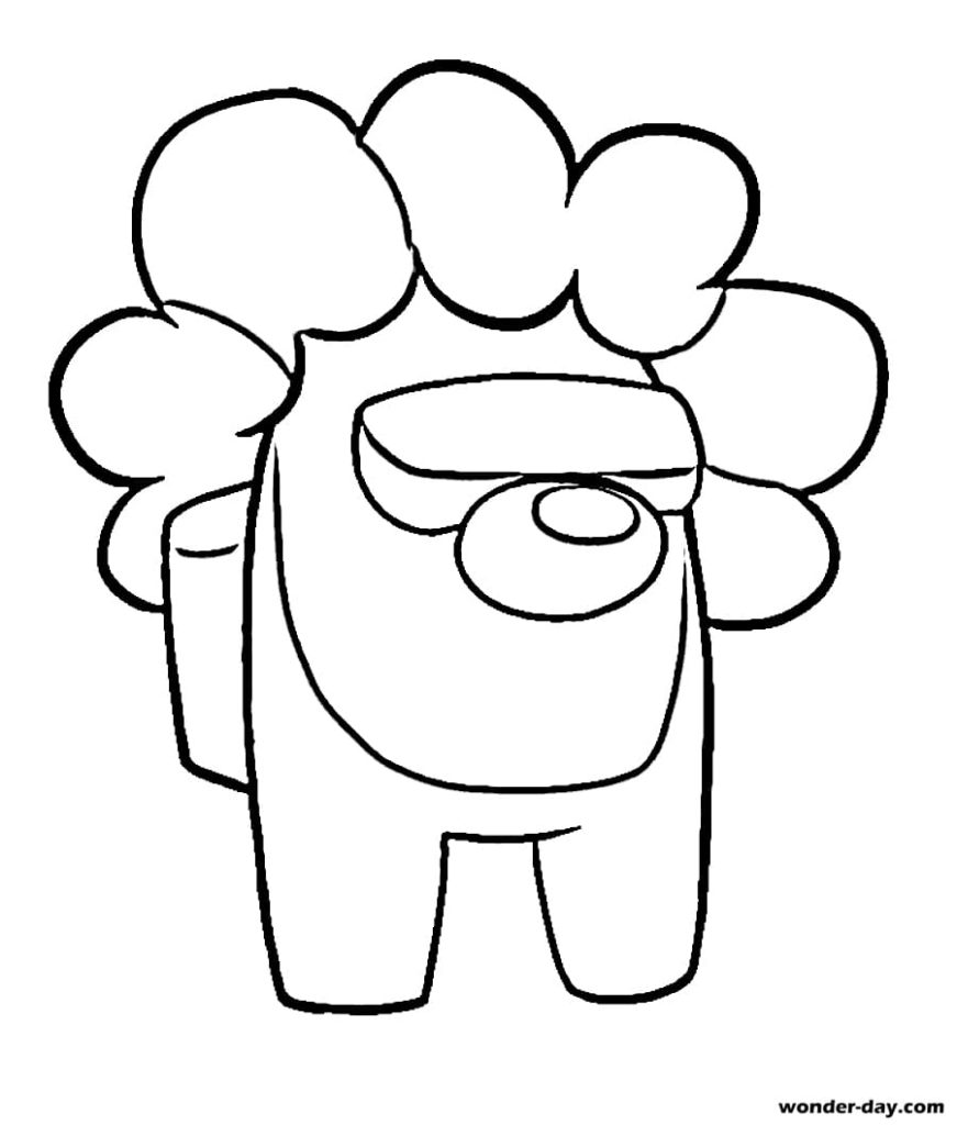 Among Us Coloring Pages. Print for free 45 Coloring Pages