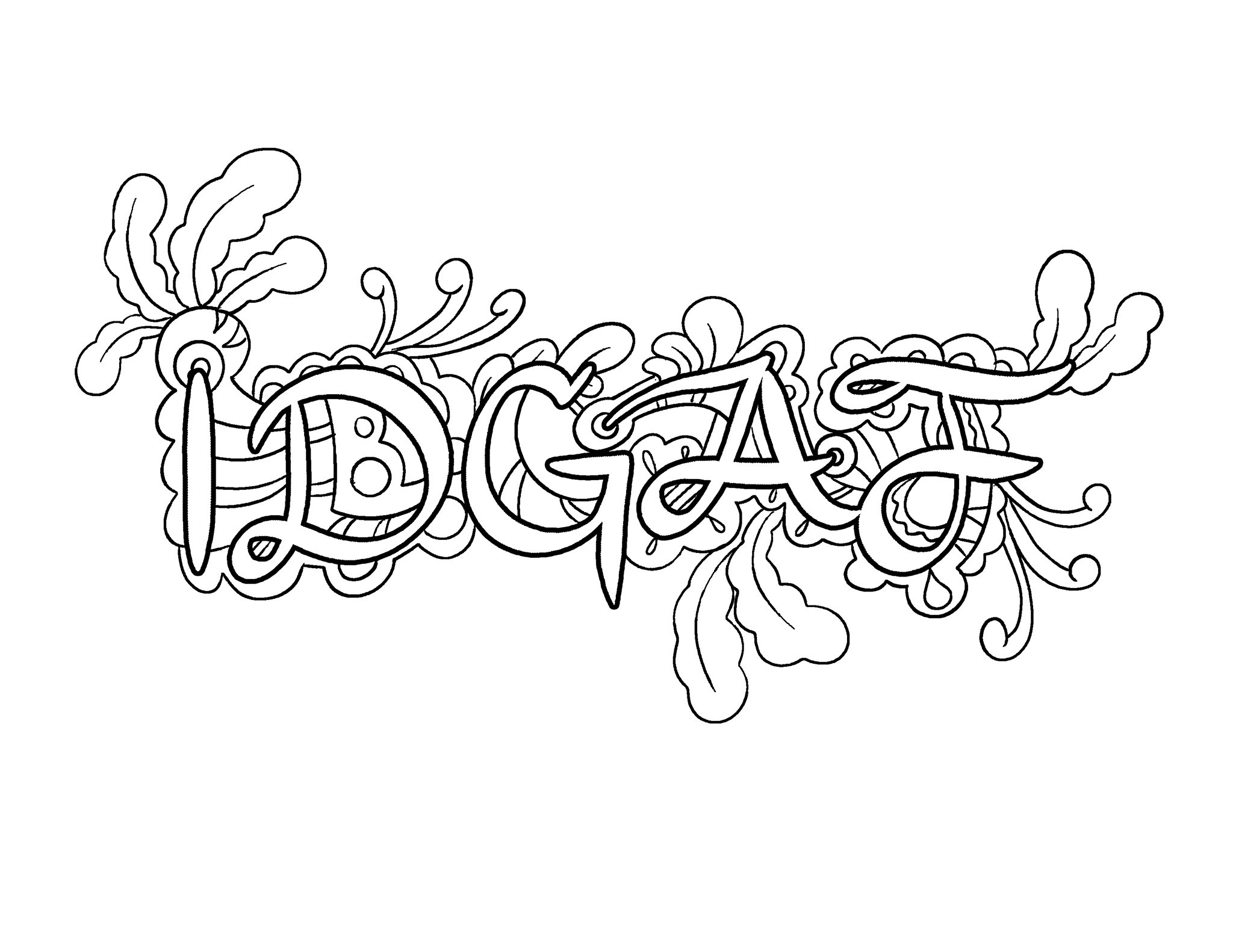 swear word coloring pages to print