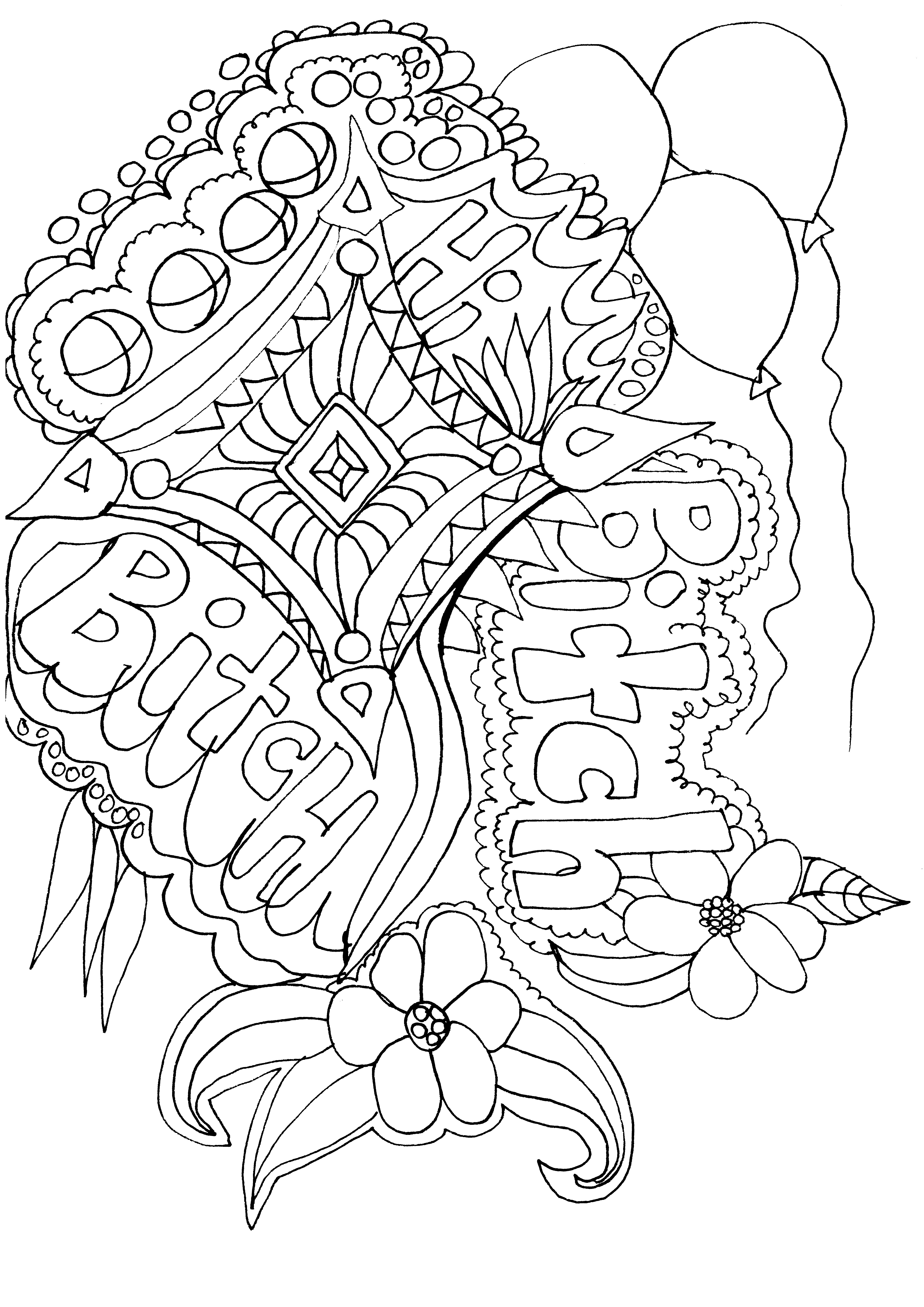 coloring : Word Coloring Pages Elegant Aesthetic Words Coloring Pages Word Coloring  Pages ~ queens