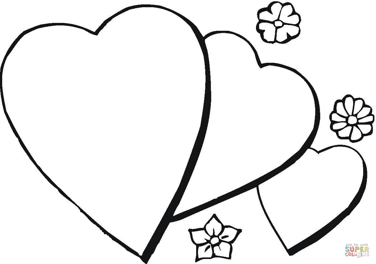 Romantic coloring page | Free Printable Coloring Pages