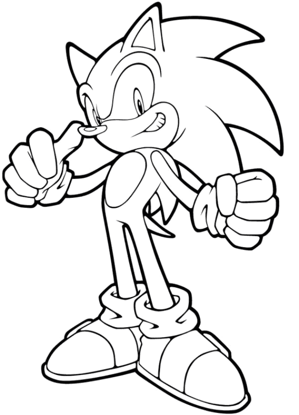 sonic coloring pages knuckles  coloring home