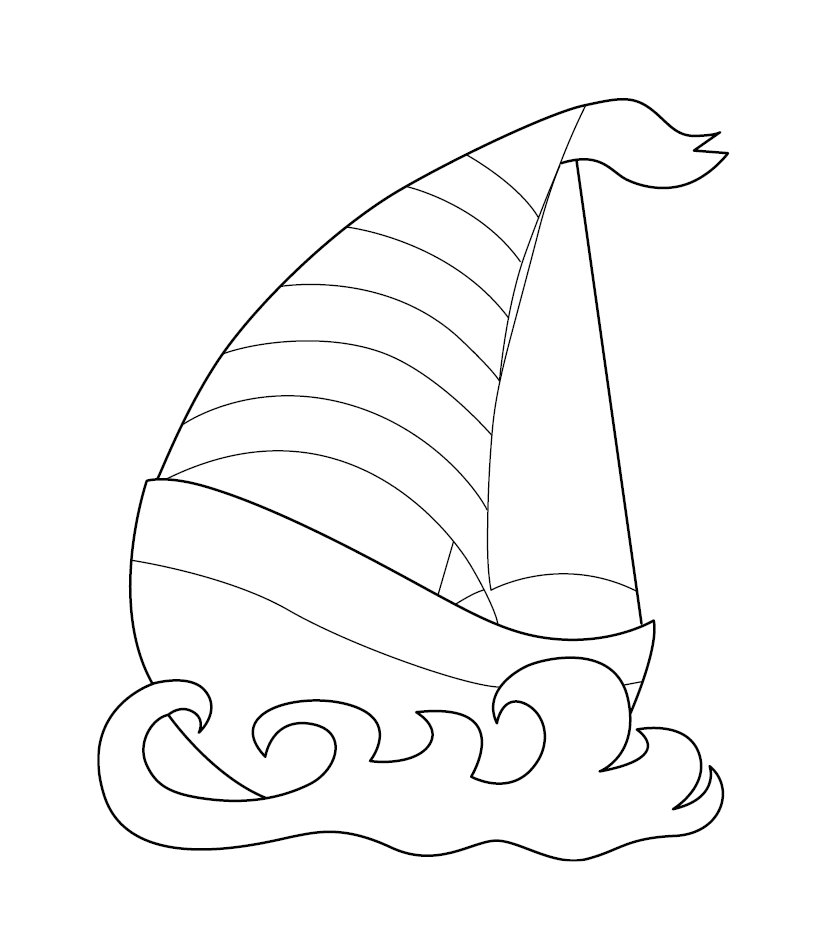 Water Transport Colouring Book – Monkey ...
