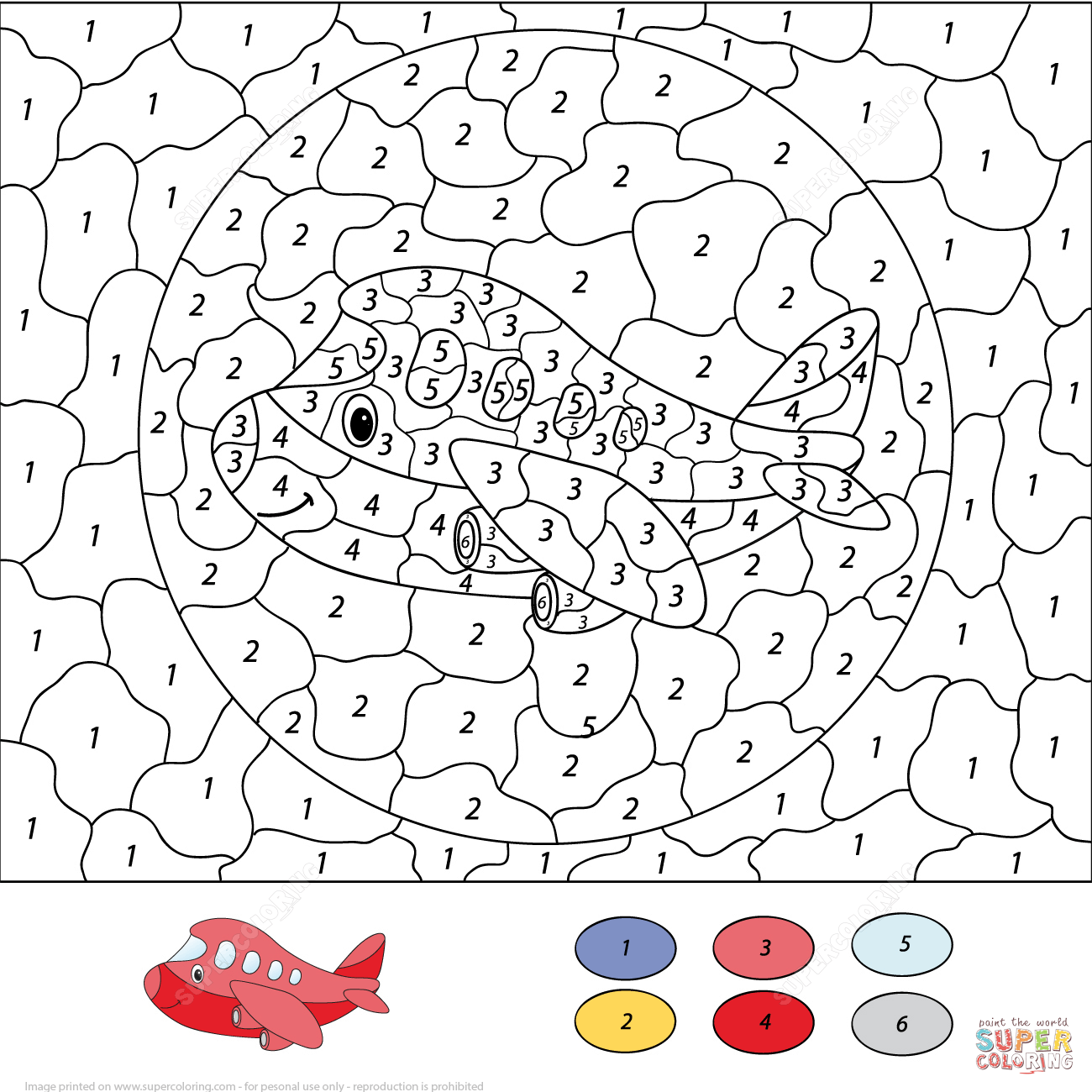 Free Printable Coloring Pages By Addition - Coloring Home