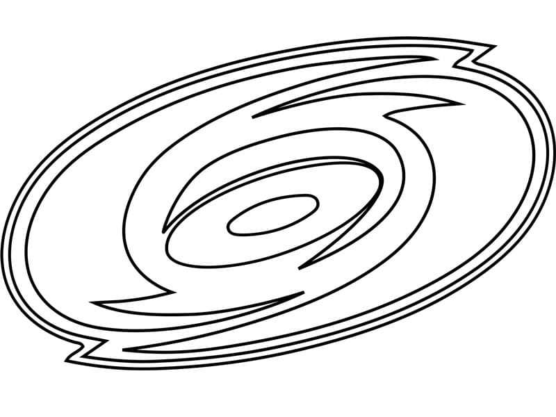 Carolina Hurricanes Logo Coloring Page - Free Printable Coloring Pages for  Kids