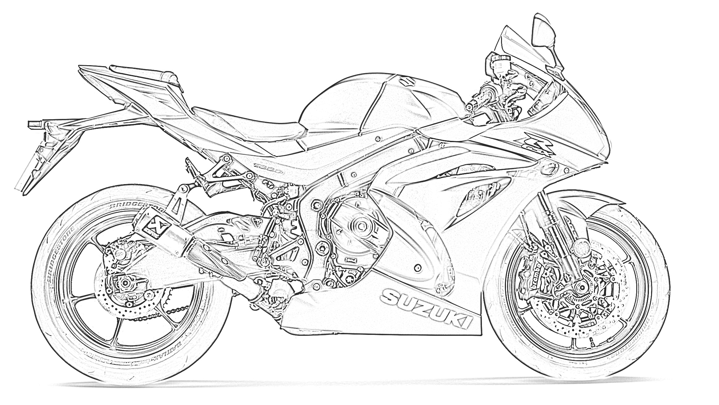 Printables] Free Motorcycle Coloring Pages | BAPS