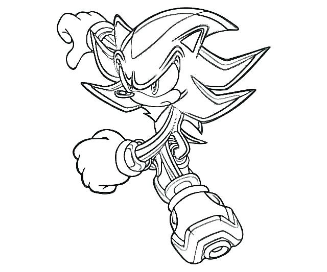 39 Extraordinary Sonic Shadow Coloring Pages Photo Inspirations – azspring