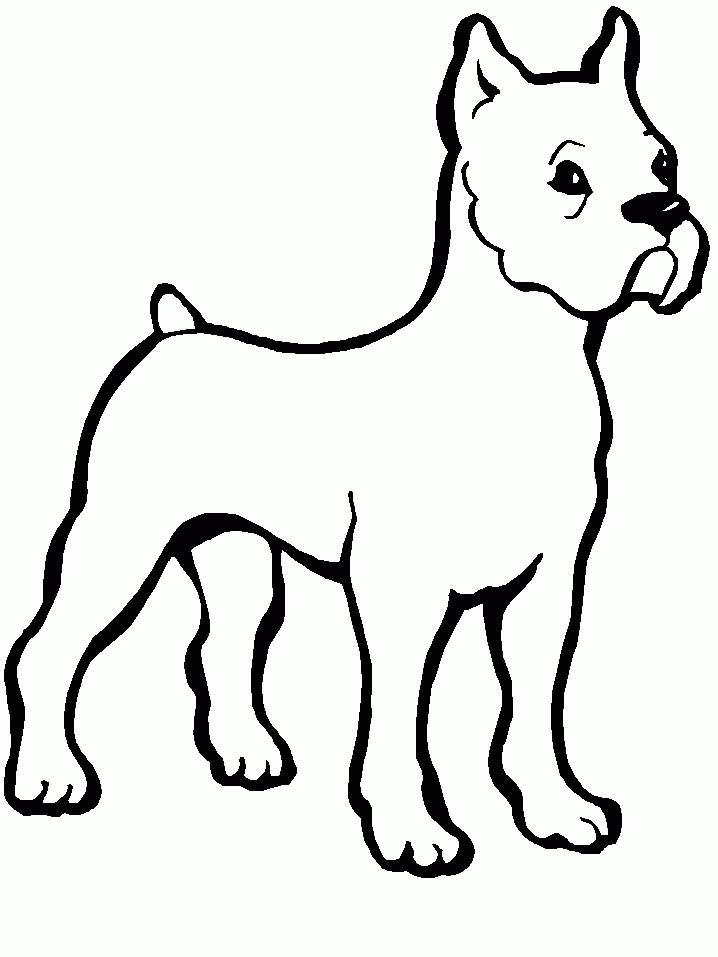 Cartoon Dog Coloring Pages | Animal Coloring Pages | Kids Coloring 