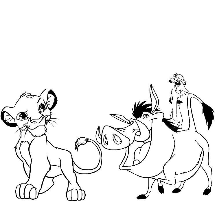 Lion King Coloring Pages | Inspire Kids