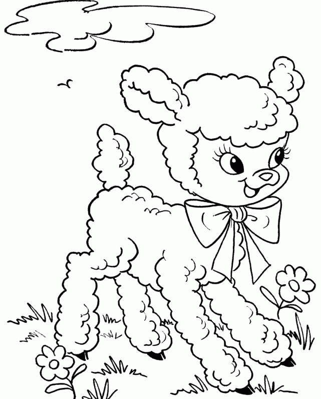 Easter Bunny Coloring Pages To Print | Printable Coloring Pages