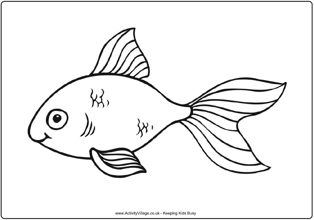 Preschool Alphabet: Goldfish