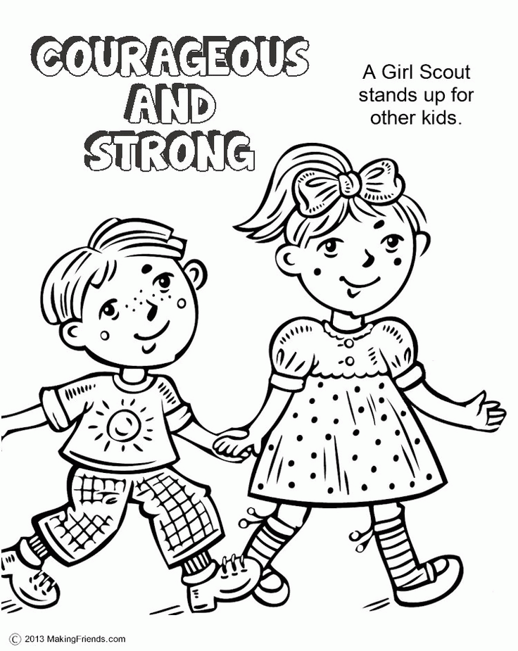 daisy girl scout Colouring Pages (page 3)