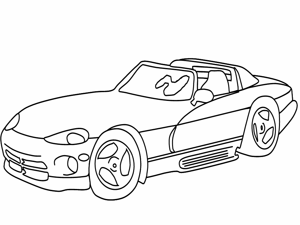 Coloring Page - Car coloring pages 13