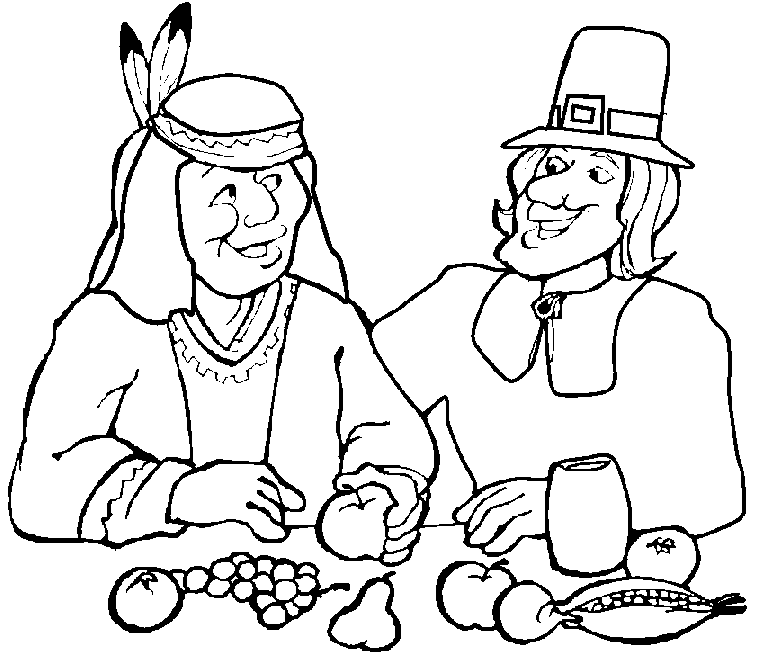 Printable Coloring Pages For Thanksgiving 2014 7