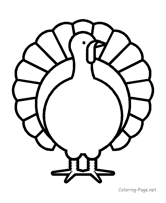 Thanksgiving Coloring Pages For Toddlers | Coloring Sheets