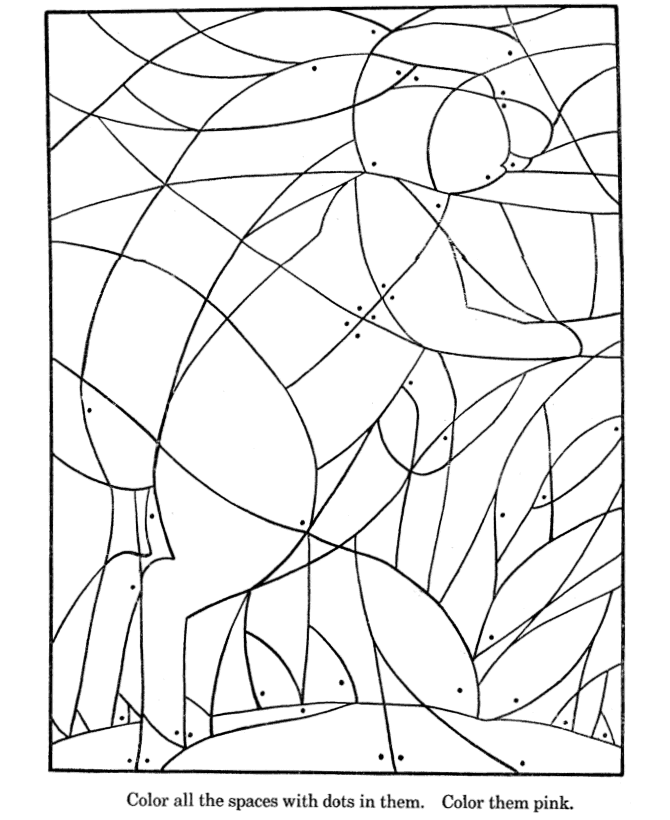 Hidden Pictures Coloring Pages - Free Printable Coloring Pages 