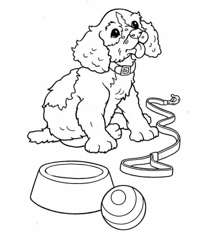 Free Coloring Pages Of Dogs To Print