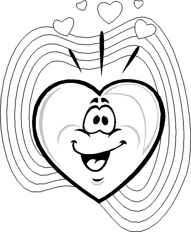 hearts and love coloring pages | Maria Lombardic