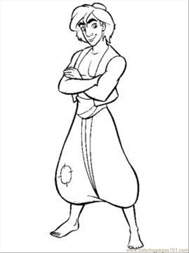 free Aladdin Coloring Pages for kids | Best Coloring Pages