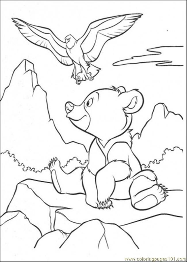 paddington bear coloring page