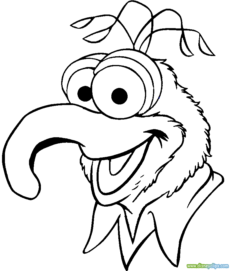 Disney The Muppets Printable Coloring Pages - Disney Coloring Book