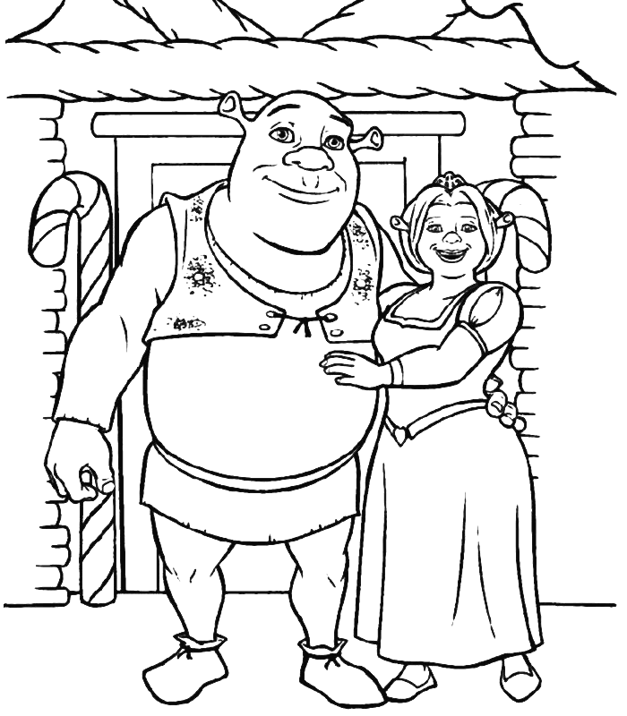 Fiona Pictures From Shrek - Coloring Home