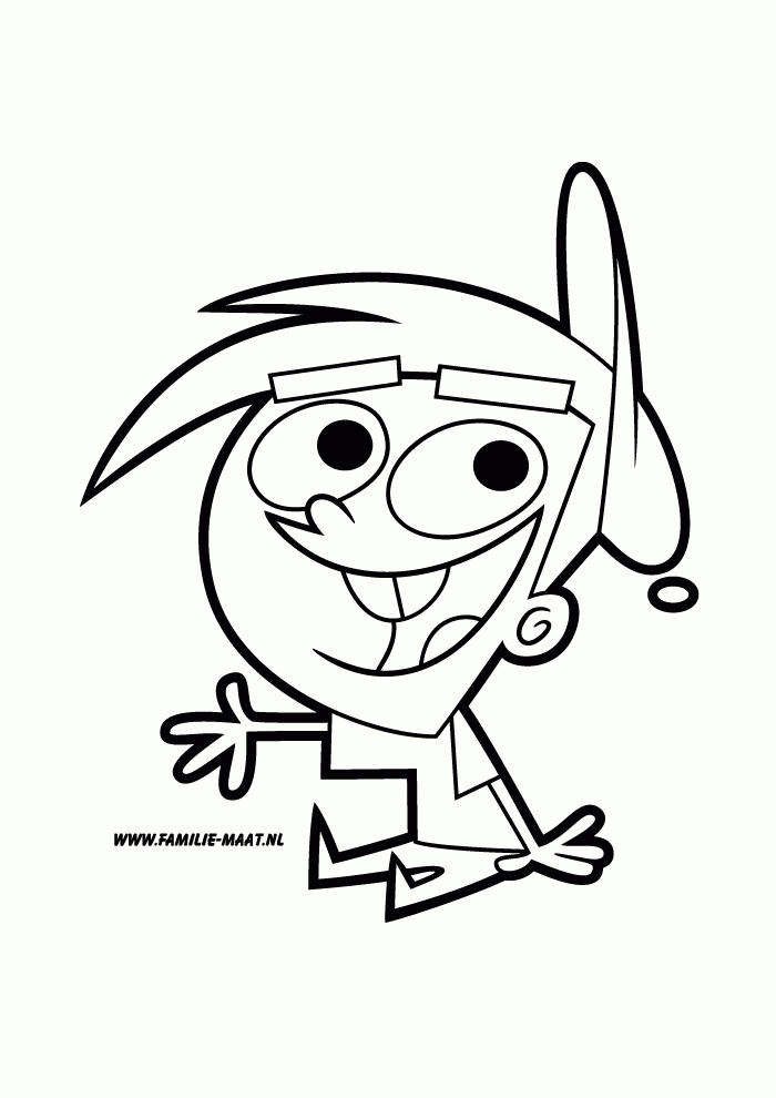 Timmy Turner Coloring Pages 572 | Free Printable Coloring Pages
